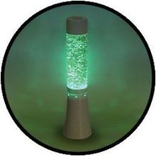 Licht Dekoration - Glitzerlampe 33 cm, Farbe wechselnd