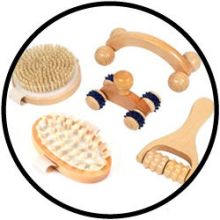 Holz-Massage-Set